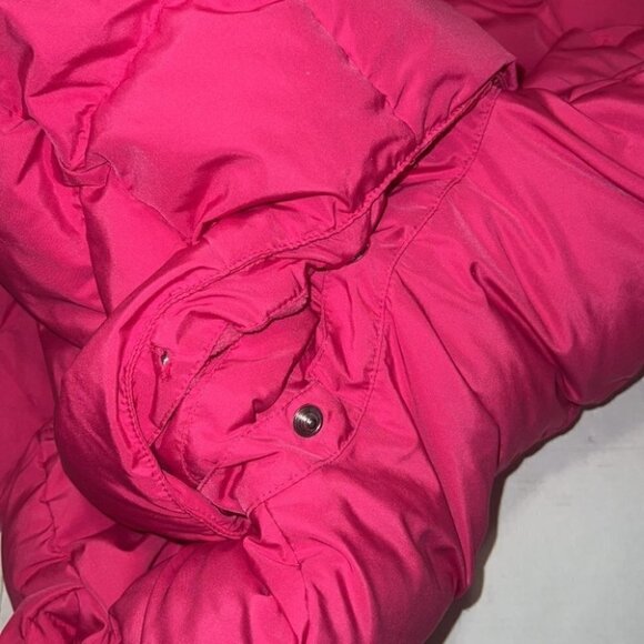 Gap kids bright pink down filled puffer winter coat size XL - Picture 12 of 14